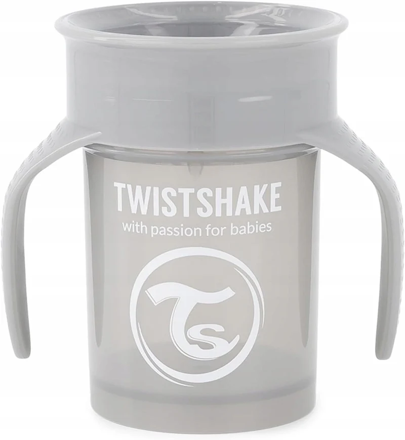 TWISTSHAKE kubek niekapek 360 stopni 230 ml 6 m+