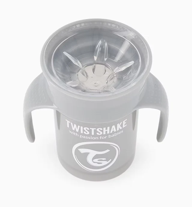 TWISTSHAKE kubek niekapek 360 stopni 230 ml 6 m+
