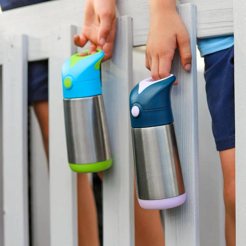 B.BOX stalowy bidon termiczny ze słomką 350 ml