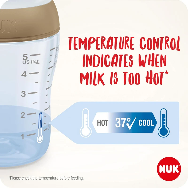 NUK Perfect Match zestaw startowy butelki 260ml x3