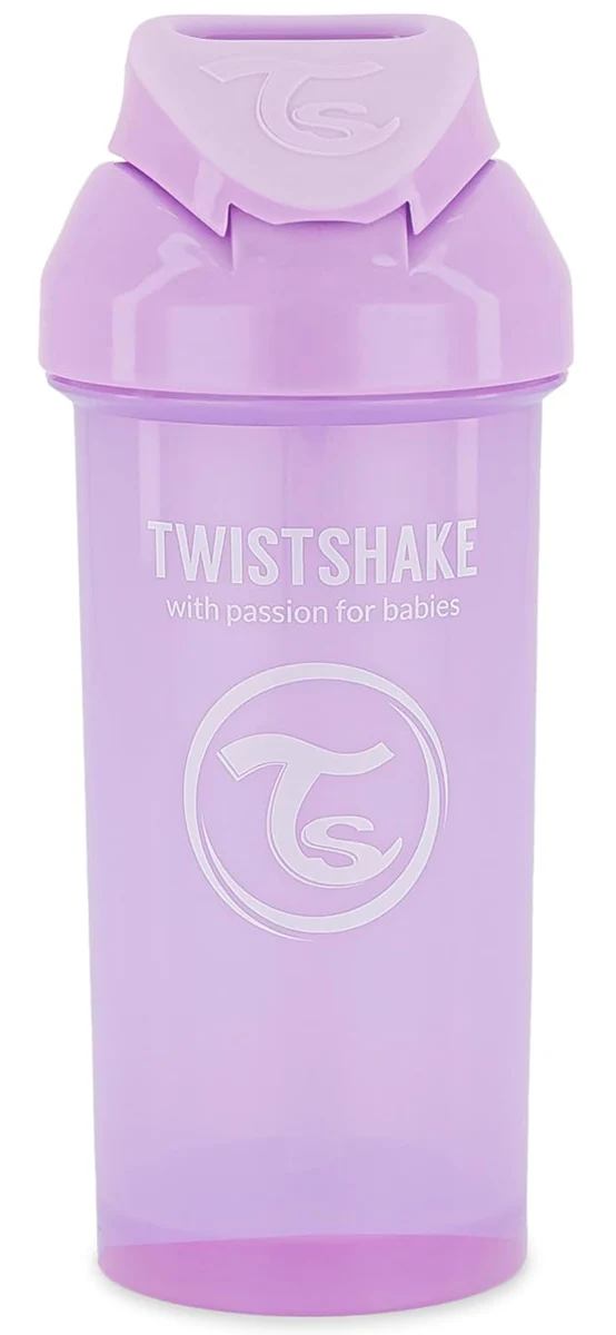 TWISTSHAKE Straw Cup kubek niekapek ze słomką 360 ml 6 m+