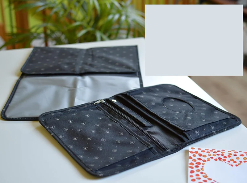 LOVE MY BABY organizer na akcesoria do przewijania + mata 18,5 x 26 cm