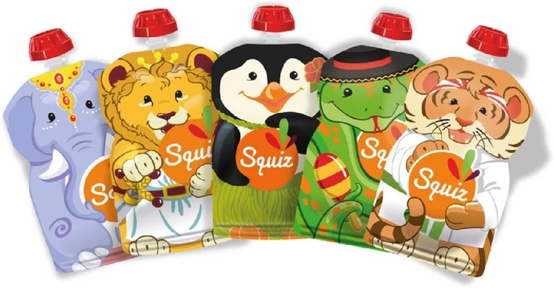 SQUIZ tubki woreczki na mus x5