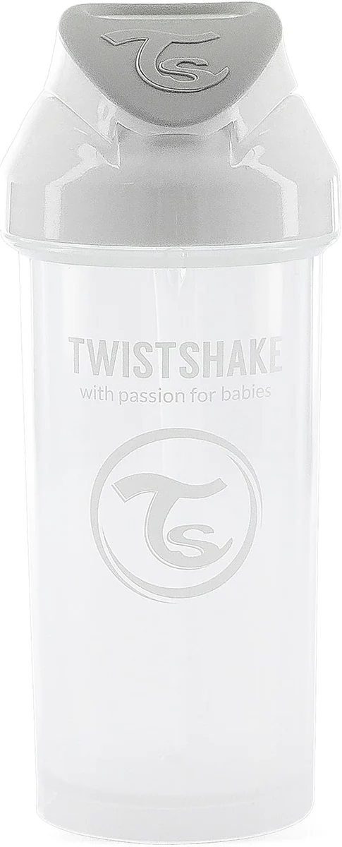 TWISTSHAKE Straw Cup kubek niekapek ze słomką 360 ml 6 m+
