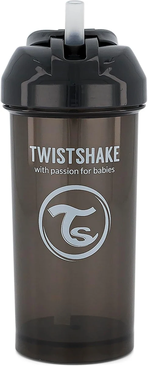 TWISTSHAKE Straw Cup kubek niekapek ze słomką 360 ml 6 m+