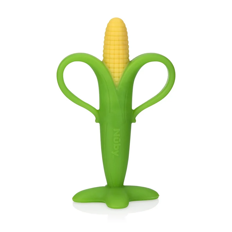 NUBY silikonowy gryzak kukurydza 3 m+