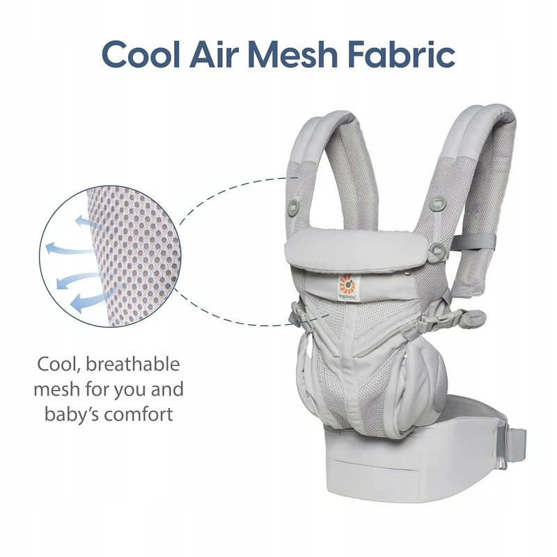 ERGOBABY OMNI 360 COOL AIR MESH nosidełko ergonomiczne 3,2-20,4kg