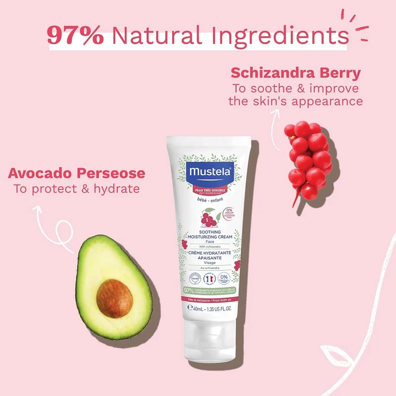 MUSTELA krem nawilżający do twarzy dla skóry bardzo wrażliwej 40ml