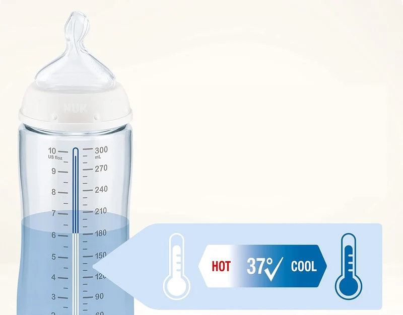 NUK First Choice+ BUTELKA 150 ml 0-6 m wskaźnik temperatury
