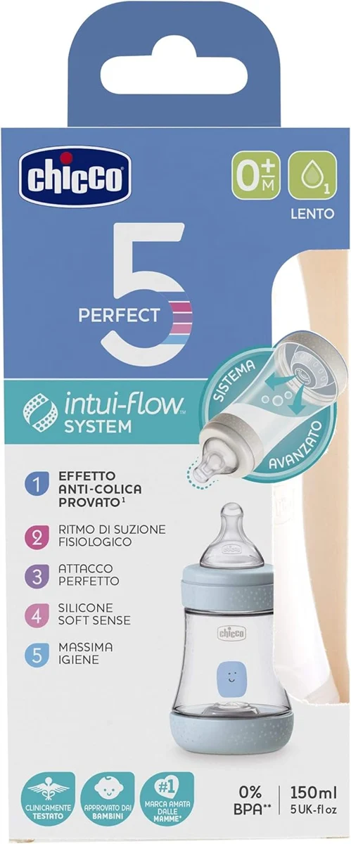 CHICCO butelka Perfect5 0m+ 150ml
