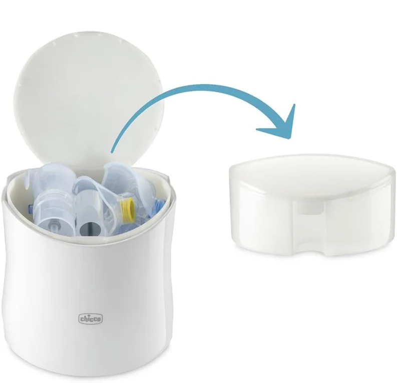 CHICCO Easy Breath Family inhalator nebulizator 0,37 ml/ min + pojemnik