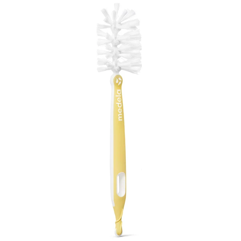 MEDELA 2w1 szczotka do czyszczenia smoczków i butelek 30 cm + podstawka