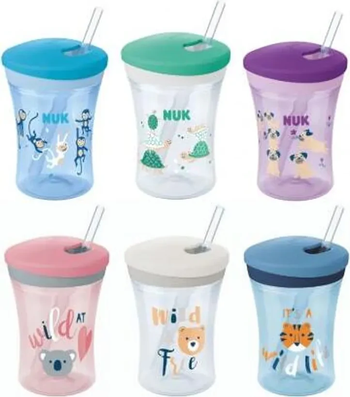 NUK słomka i ustnik do kubka ACTION CUP