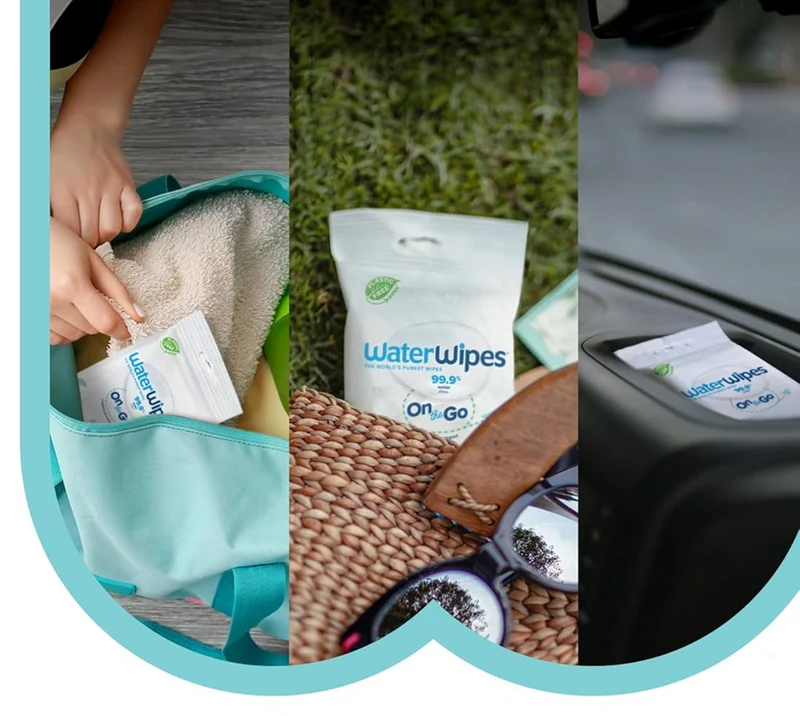 WaterWipes chusteczki nawilżane do ciała i twarzy x 60