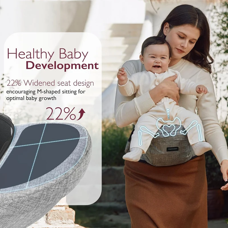 MOMCOZY fotelik nosidełko biodrowe do 20kg