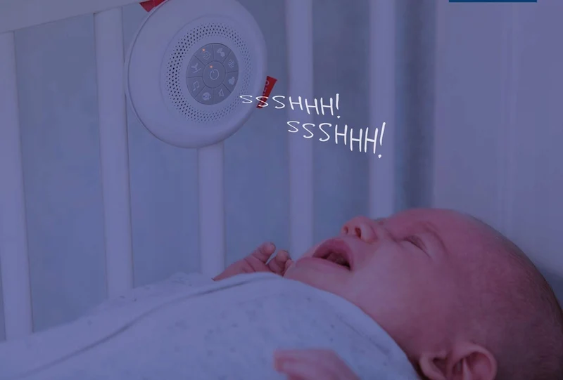ZAZU Suzy kompaktowy przenośny uspokajacz dla dzieci z pozytywką 6 dźwięków