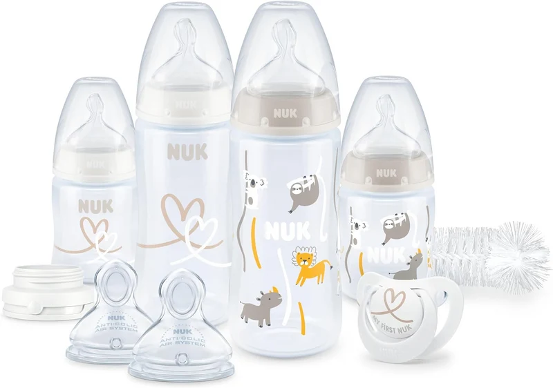 NUK zestaw butelek Perfect Start kontrola temperatury 9el.