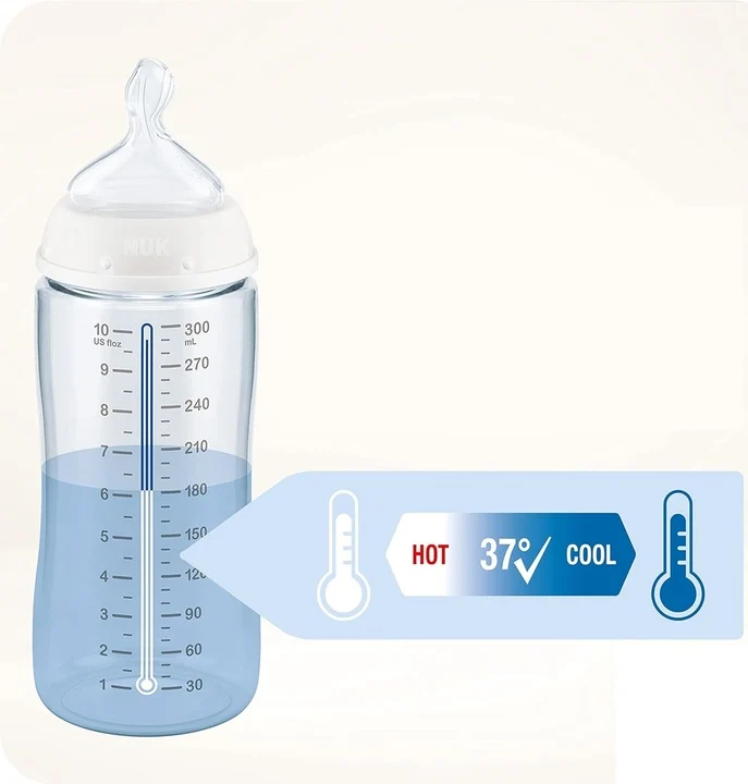 NUK First Choice+ 6-18 m BUTELKA 300 ml wskaźnik temperatury