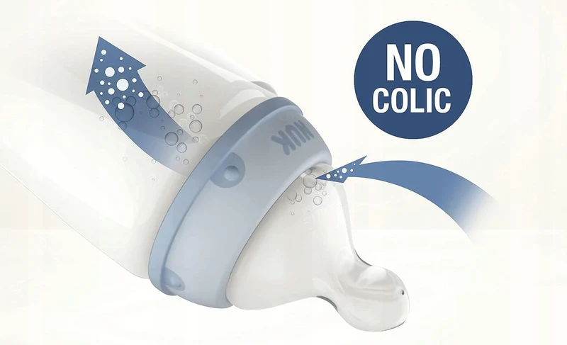 NUK First Choice+ BUTELKA 150 ml 0-6 m smoczek M wskaźnik temperatury