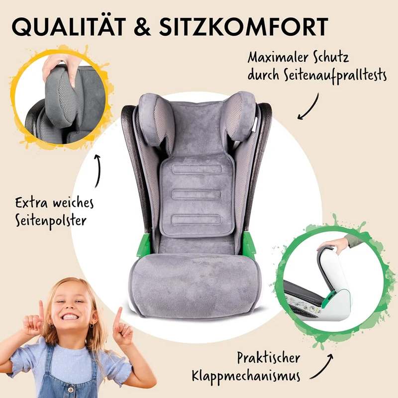 WALSER Noemi fotelik samochodowy 3-8 lat