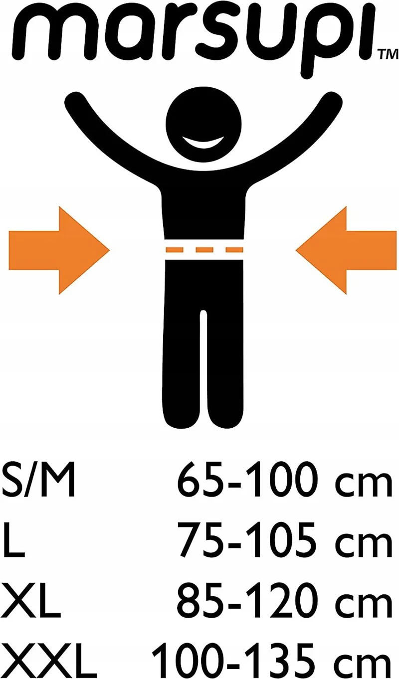 MARSUPI 2.0 nosidełko ergonomiczne XL 3,5 - 15 kg