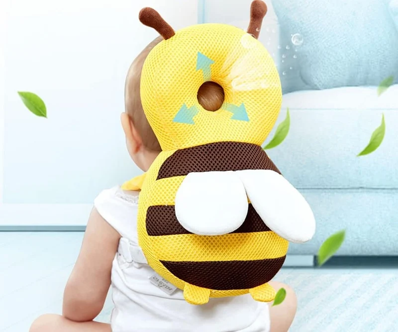 BABY HEAD PROTECTOR ochrona głowy i pleców przy nauce chodzenia PSZCZOŁA