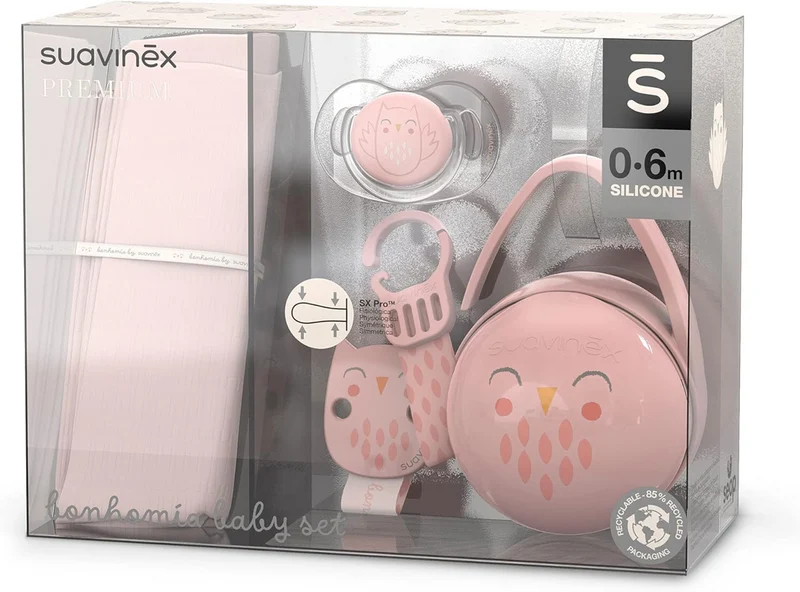 SUAVINEX PREMIUM zestaw prezentowy dla niemowląt 0-6