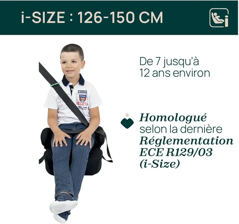 CHICCO Quasar i-Size fotelik samochodowy podwyższający grupa II III / 15-36kg