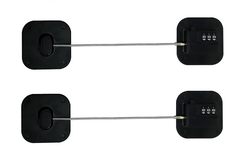 CHILD SAFETY LOCK zabezpieczenie na szyfr do szafek i szuflad 2 sztuki