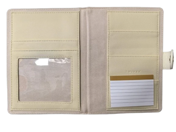 TWIVEE Love etui na kartę ciąży ze sztucznej skóry 15,5 x 21 cm