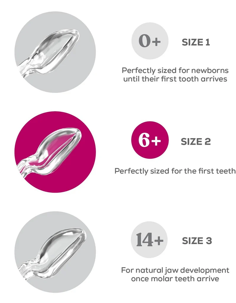 DENTISTAR smoczek uspokajający silikonowy 2x 6-14msc