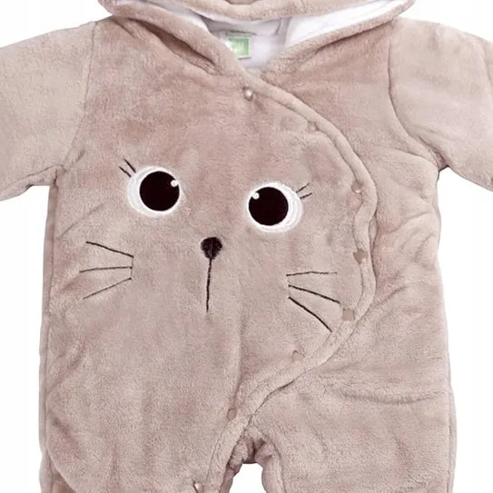 JIAMY zimowy kombinezon z kapturem 6-9 m 56 cm KOT