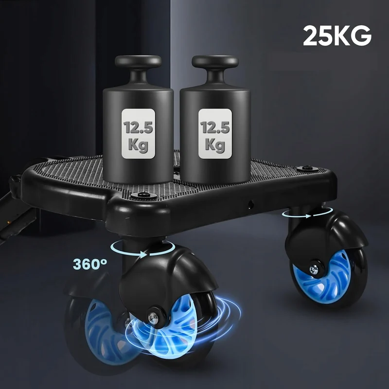 FNRIDS uniwersalna DOSTAWKA do wózka udźwig 25 kg