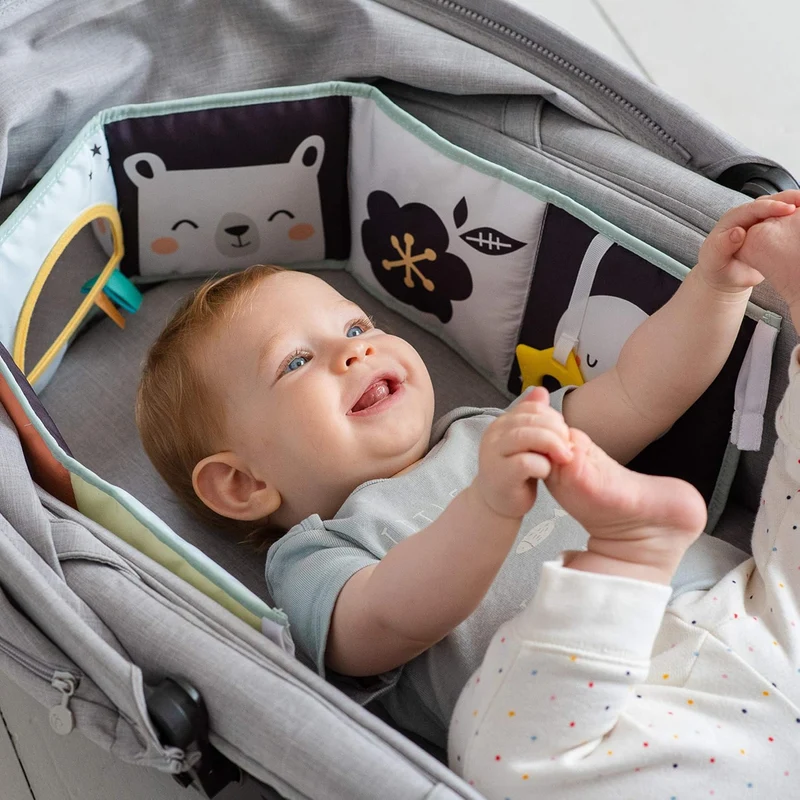 TAF TOYS dwustronna książeczka kontrastowa LUSTERKO GRYZAK TEKSTURY i inne