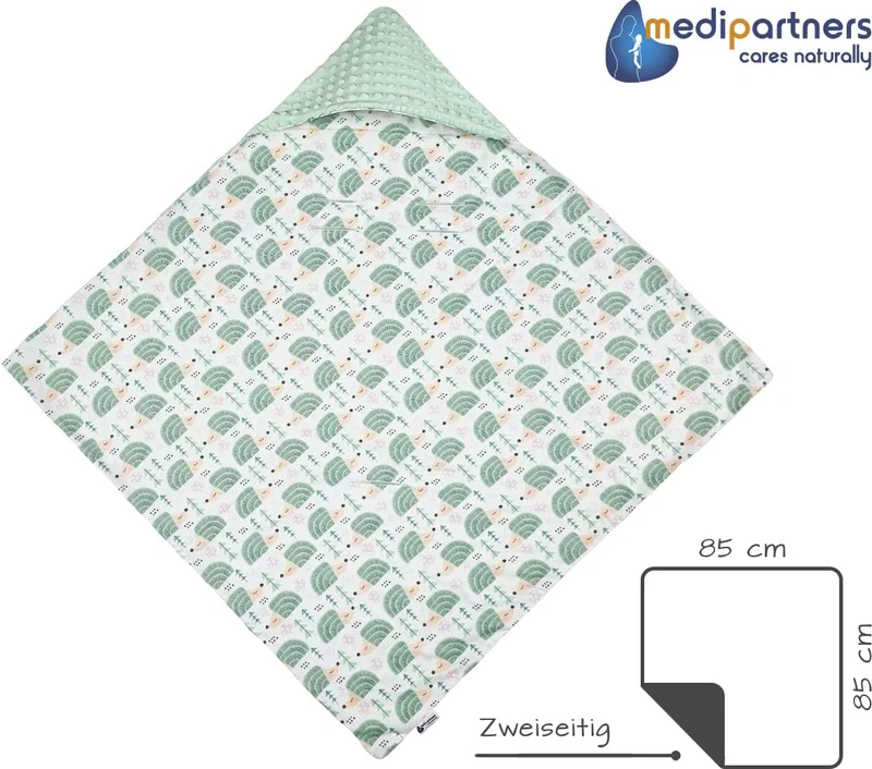 MEDIPARTNERS otulacz do fotelika kocyk MINKY
