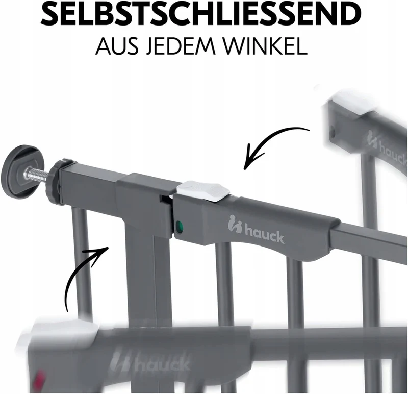 HAUCK Clear Step bramka schodowa montowana bezinwazyjnie 96-101