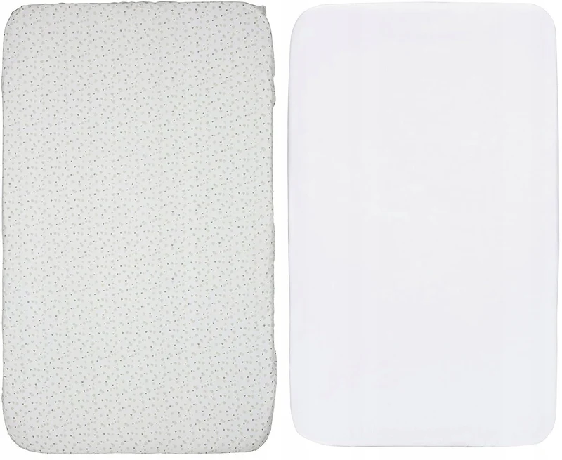 CHICCO NEXT2ME prześcieradło do łóżeczka x2 50x83