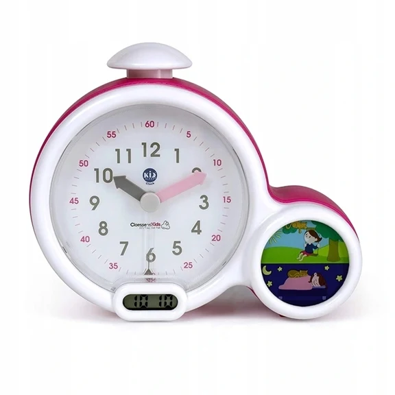 PABOBO Kid'Sleep BUDZIK EDUKACYJNY różowy