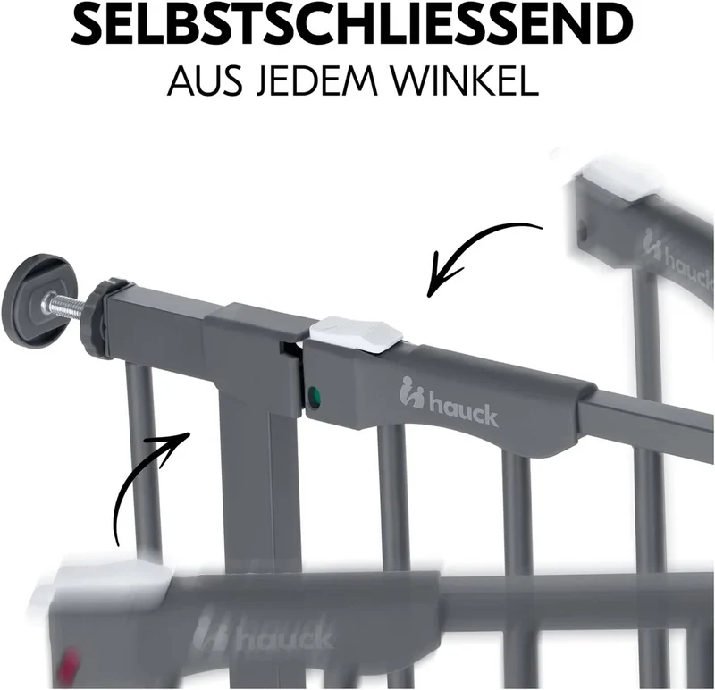 HAUCK Clear Step bramka schodowa montowana bezinwazyjnie 96-101