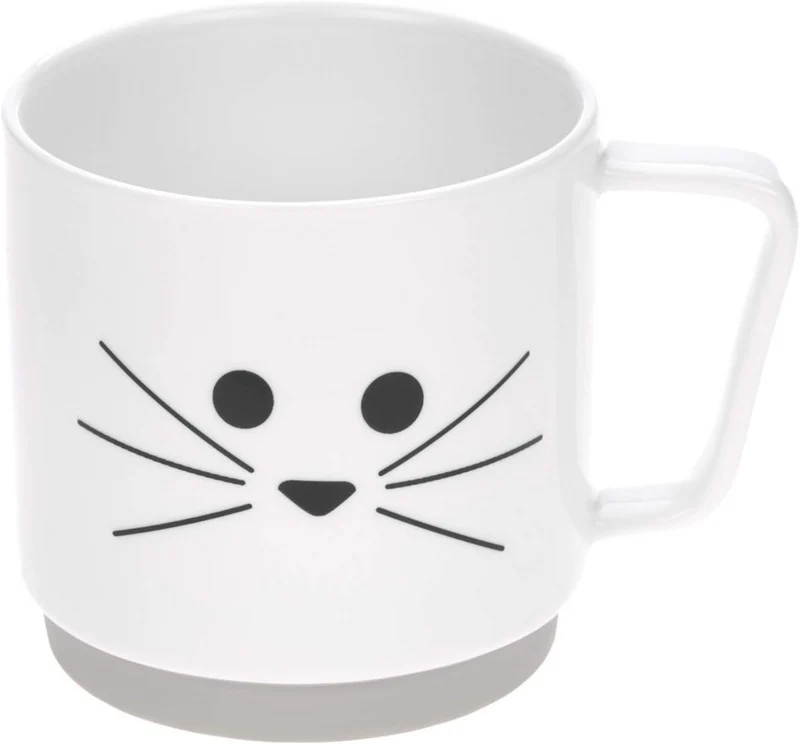 LASSIG Little Chums zestaw naczyń porcelanowych - talerz kubek