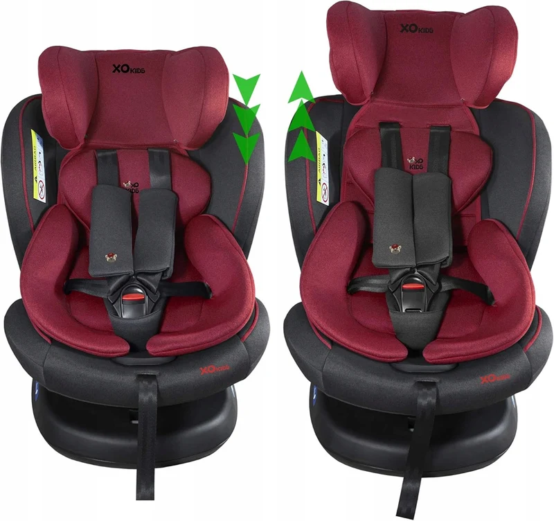 XOMAX S64 fotelik samochodowy obrót 360 gr 0/1/2/3 ISOFIX