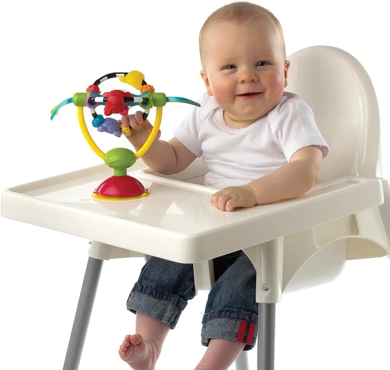 PLAYGRO zabawka z grzechotką i przyssawką do krzesesełka stolika 19,5 cm
