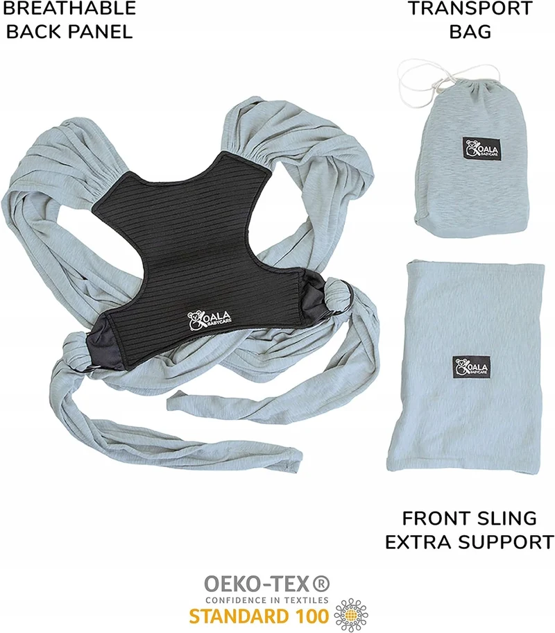 KOALA BABYCARE chusta do noszenia dziecka 2w1