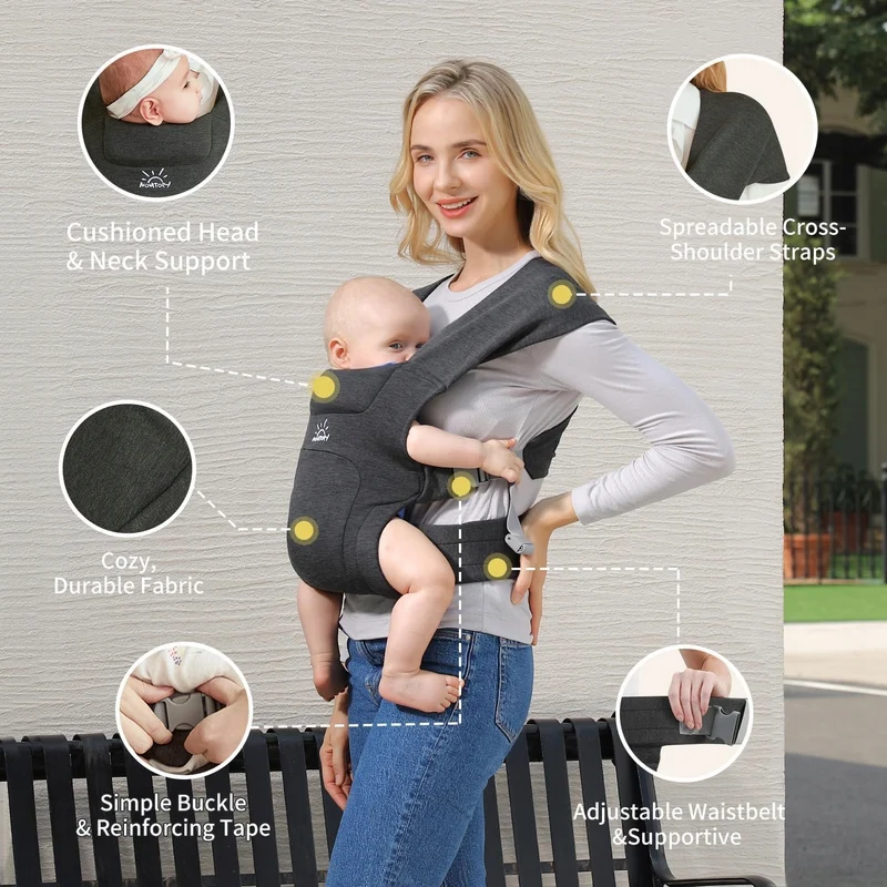 MOMTORY nosidełko ergonomiczne 3 - 12kg