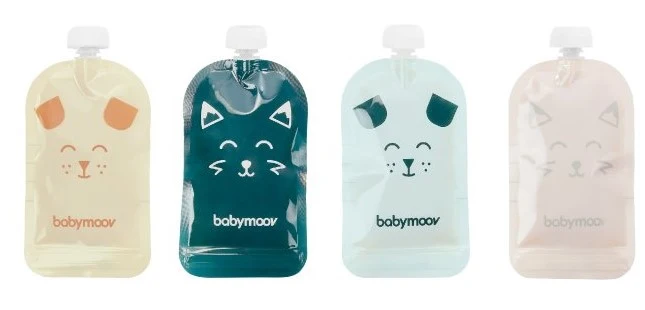 BABYMOOV ISY saszetki tubki na przeciery musy 20szt