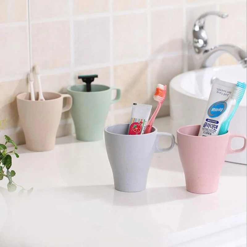 IMODE bambusowy kubek do picia lub na szczoteczkę do zębów 290 ml