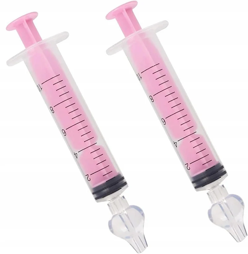 BABY AGE irygator strzykawki do nosa 2 sztuki 10 ml