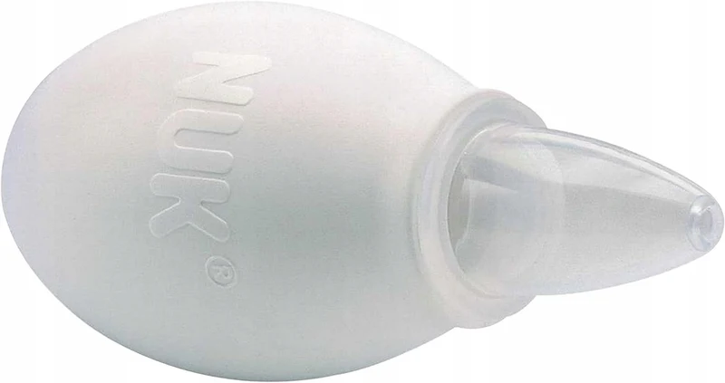 NUK aspirator gruszka do nosa 9 cm + 2 nakładki