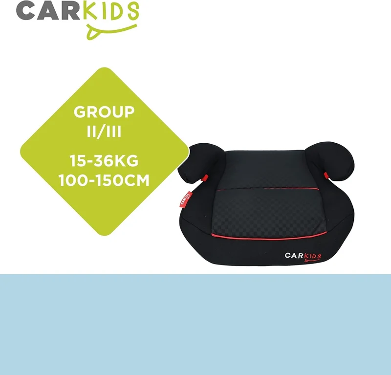 CAR KIDS fotelik samochodowy podwyższający grupa II III / 22-36kg