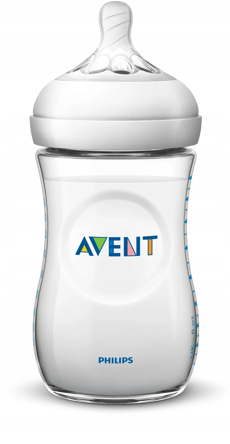 PHILIPS AVENT zestaw 4 butelki, smoczek, szczotka